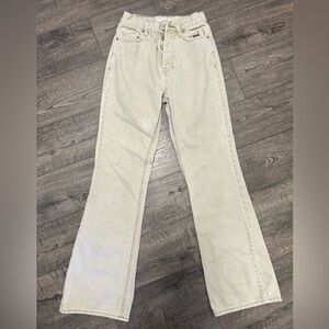 Women's Cream Jeans